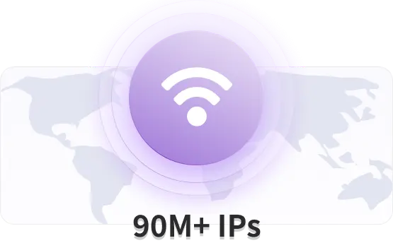 more than 90 million ip resources covering the world
